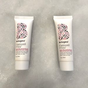NWOT Briogeo Farewell Frizz 1 oz travel size,               set of 2 quantity